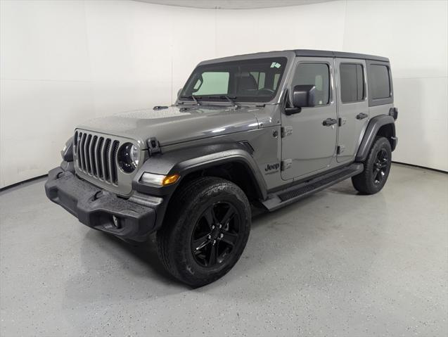 used 2021 Jeep Wrangler Unlimited car, priced at $31,900