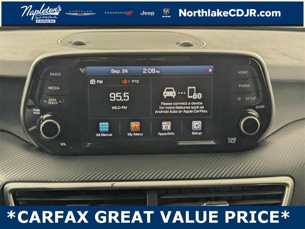 used 2020 Hyundai Tucson car, priced at $15,648