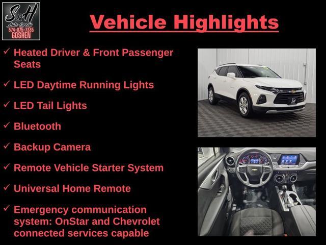 used 2019 Chevrolet Blazer car, priced at $23,372