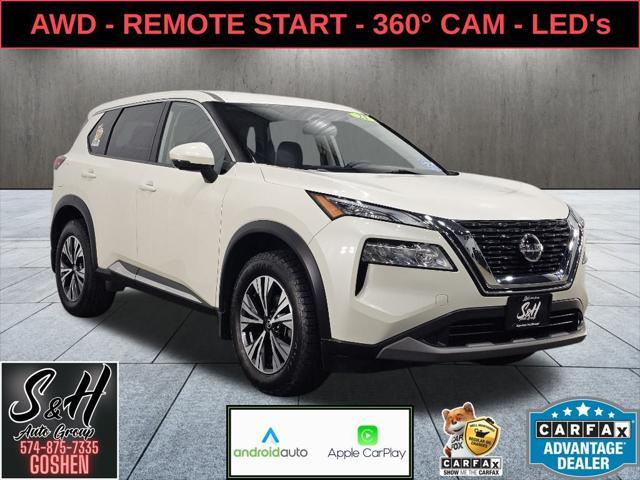 used 2021 Nissan Rogue car, priced at $23,116