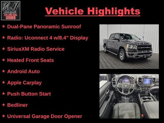 used 2021 Ram 1500 car, priced at $34,831