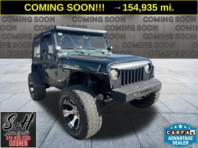 used 2000 Jeep Wrangler car, priced at $6,998