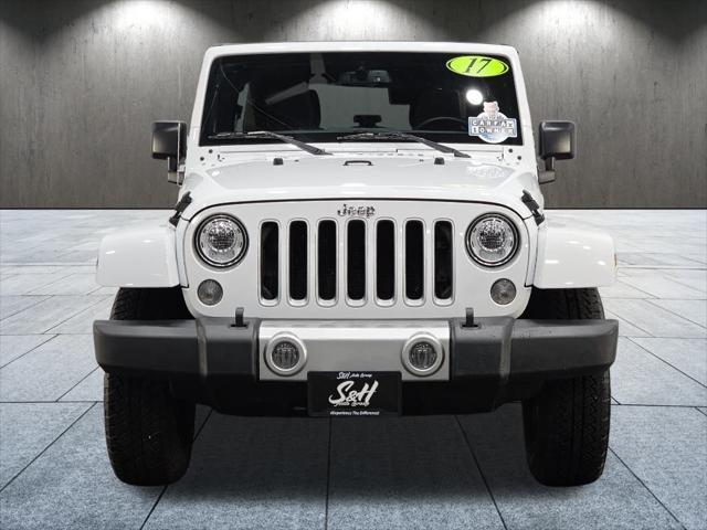 used 2017 Jeep Wrangler Unlimited car, priced at $26,319