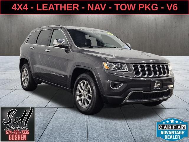 used 2015 Jeep Grand Cherokee car, priced at $13,574