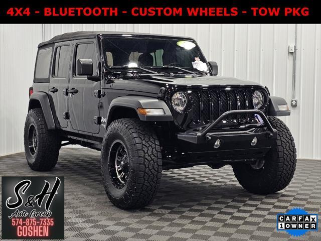 used 2018 Jeep Wrangler Unlimited car, priced at $25,936