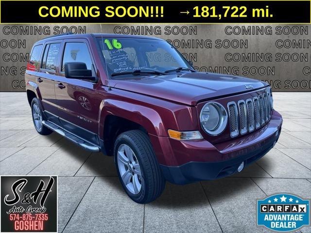 used 2016 Jeep Patriot car, priced at $7,282