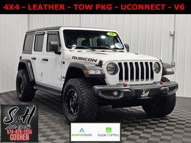used 2018 Jeep Wrangler Unlimited car, priced at $34,949