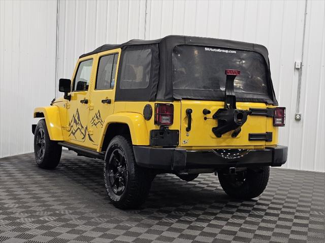 used 2015 Jeep Wrangler Unlimited car, priced at $16,558