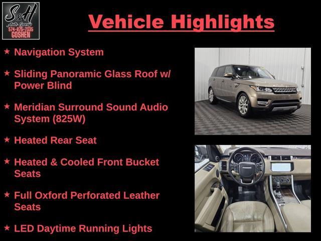 used 2017 Land Rover Range Rover Sport car, priced at $22,992