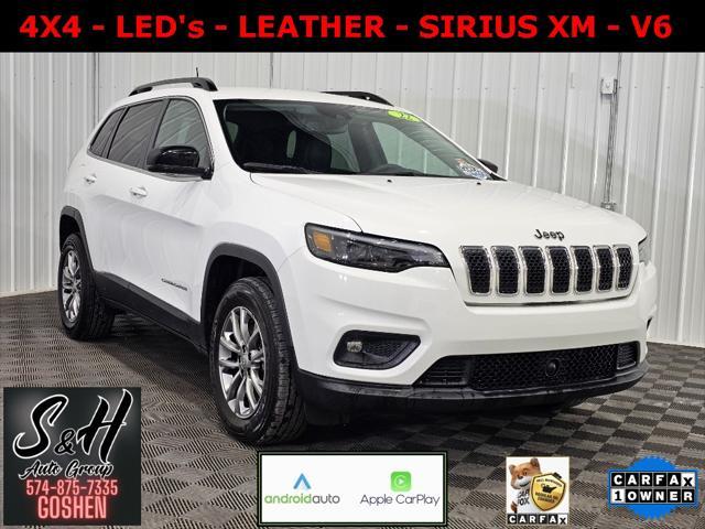 used 2022 Jeep Cherokee car, priced at $21,385