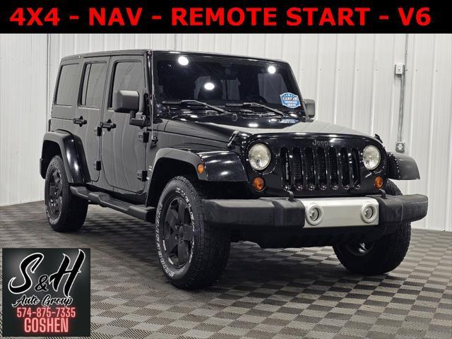 used 2012 Jeep Wrangler Unlimited car, priced at $16,665