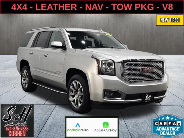 used 2017 GMC Yukon car, priced at $24,630