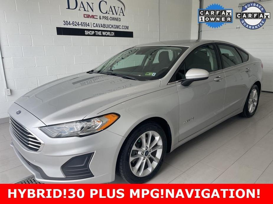 used 2019 Ford Fusion Hybrid car, priced at $18,300