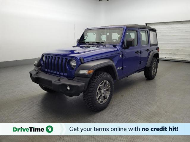 used 2018 Jeep Wrangler Unlimited car, priced at $23,395