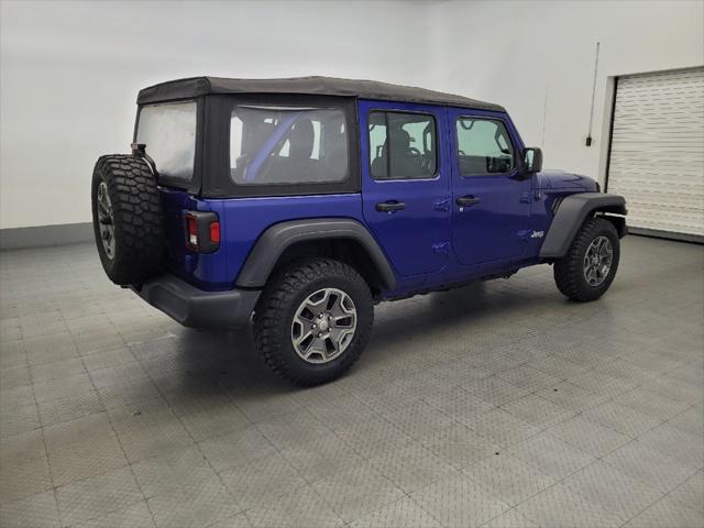 used 2018 Jeep Wrangler Unlimited car, priced at $23,395