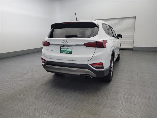 used 2020 Hyundai Santa Fe car, priced at $18,095