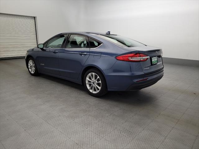 used 2019 Ford Fusion Hybrid car, priced at $16,595