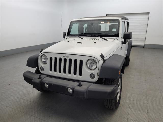 used 2015 Jeep Wrangler Unlimited car, priced at $21,195