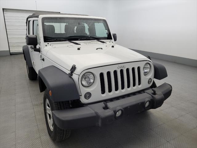 used 2015 Jeep Wrangler Unlimited car, priced at $21,195