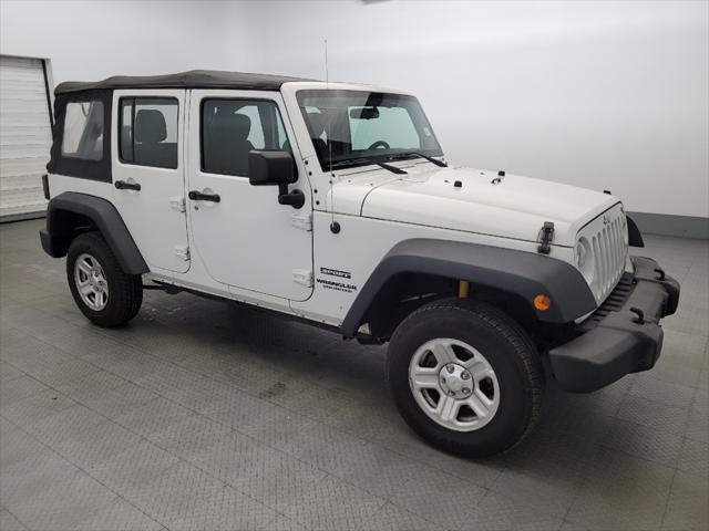 used 2015 Jeep Wrangler Unlimited car, priced at $21,195