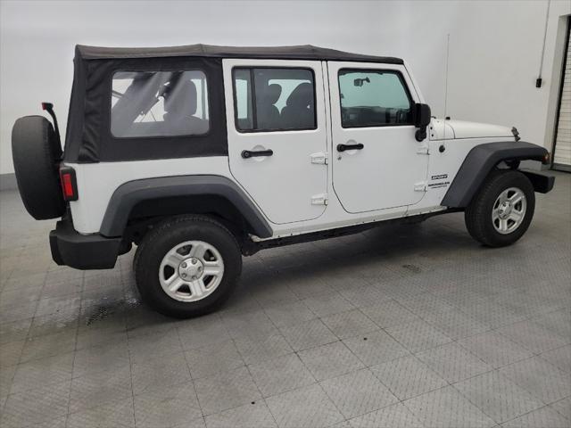 used 2015 Jeep Wrangler Unlimited car, priced at $21,195