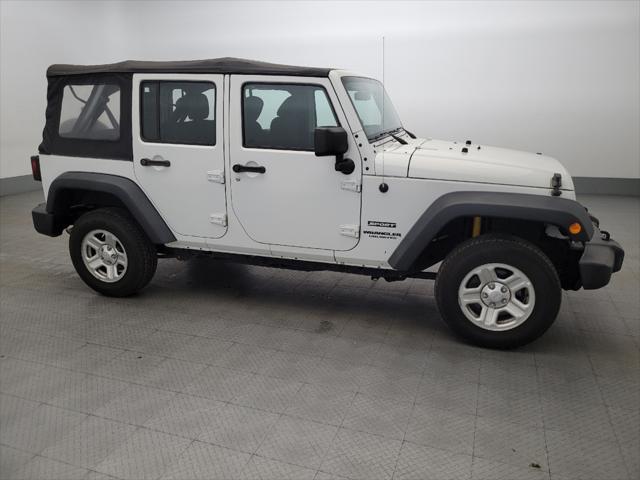 used 2015 Jeep Wrangler Unlimited car, priced at $21,195