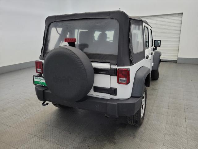 used 2015 Jeep Wrangler Unlimited car, priced at $21,195