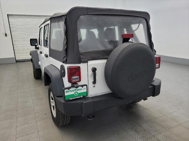 used 2015 Jeep Wrangler Unlimited car, priced at $21,195