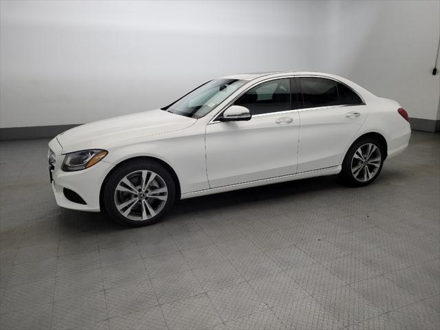 used 2018 Mercedes-Benz C-Class car, priced at $24,495