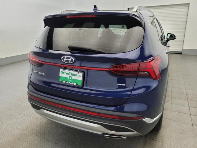 used 2022 Hyundai Santa Fe car, priced at $26,995