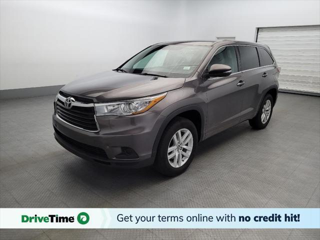 used 2016 Toyota Highlander car, priced at $18,995