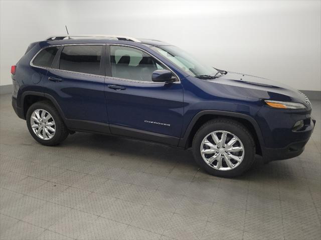 used 2018 Jeep Cherokee car, priced at $21,395