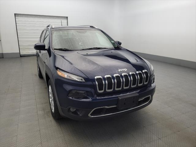 used 2018 Jeep Cherokee car, priced at $21,395