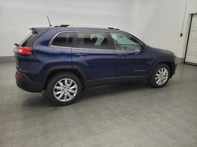 used 2018 Jeep Cherokee car, priced at $21,395