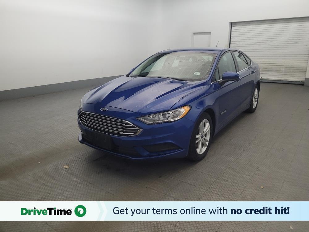 used 2018 Ford Fusion Hybrid car, priced at $14,195
