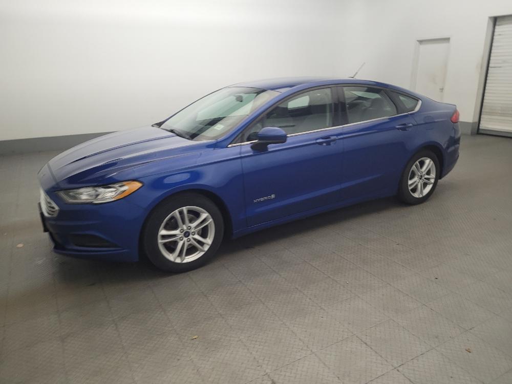 used 2018 Ford Fusion Hybrid car, priced at $14,195