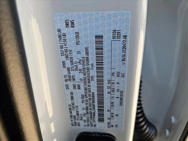 new 2025 Ford F-150 car, priced at $72,415