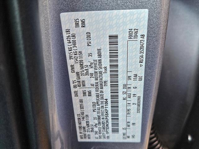 new 2025 Ford F-150 car, priced at $47,755