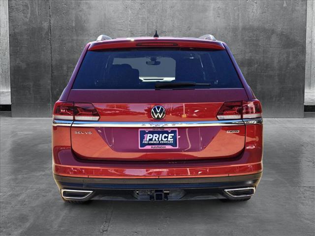 used 2021 Volkswagen Atlas car, priced at $26,498