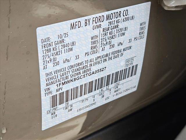 new 2026 Ford Explorer car, priced at $58,785