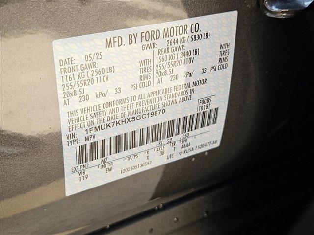 new 2025 Ford Explorer car, priced at $40,316