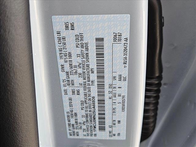 new 2025 Ford Escape car, priced at $28,900