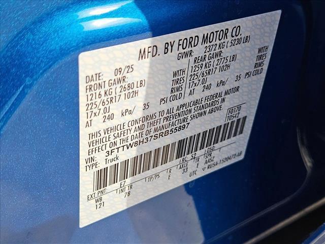 new 2025 Ford Maverick car, priced at $30,340