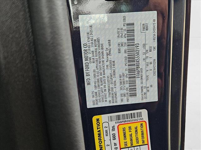 new 2025 Ford Mustang car, priced at $74,355