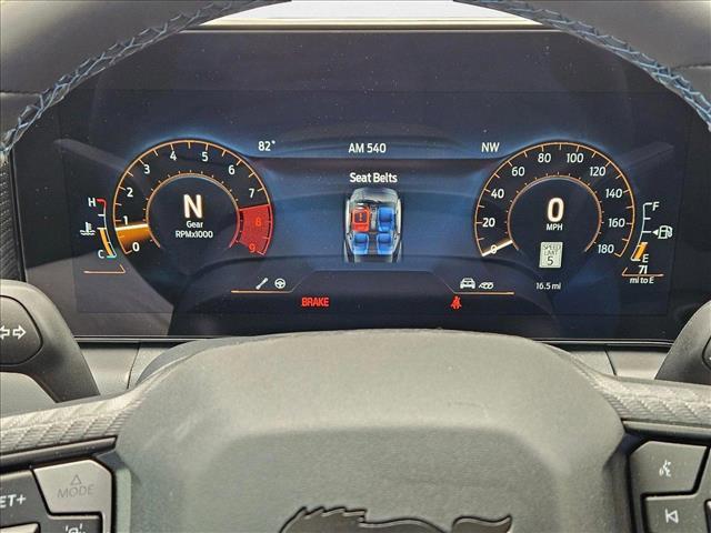 new 2025 Ford Mustang car, priced at $74,355