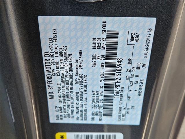 new 2026 Ford Mustang car, priced at $31,980