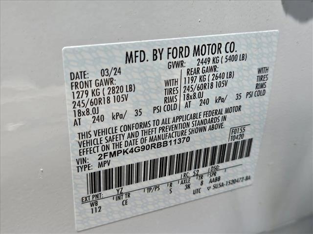 new 2024 Ford Edge car, priced at $28,650