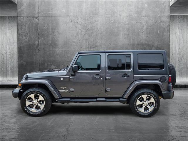 used 2017 Jeep Wrangler Unlimited car, priced at $25,585