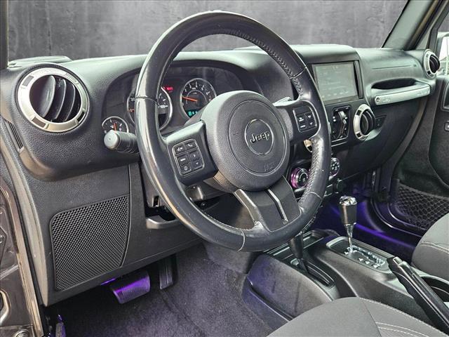 used 2017 Jeep Wrangler Unlimited car, priced at $25,585