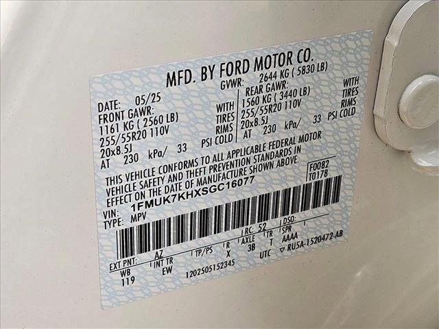 new 2025 Ford Explorer car, priced at $42,245